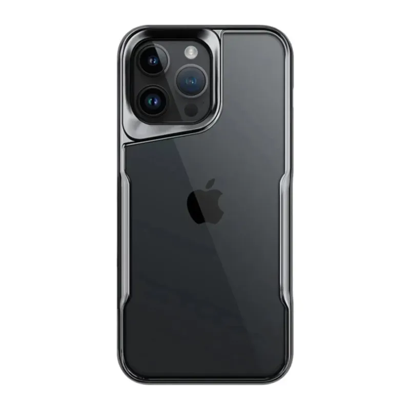 iPhone 15 Pro Max Kılıf Boyi Silikon Kapak - Titan Gri