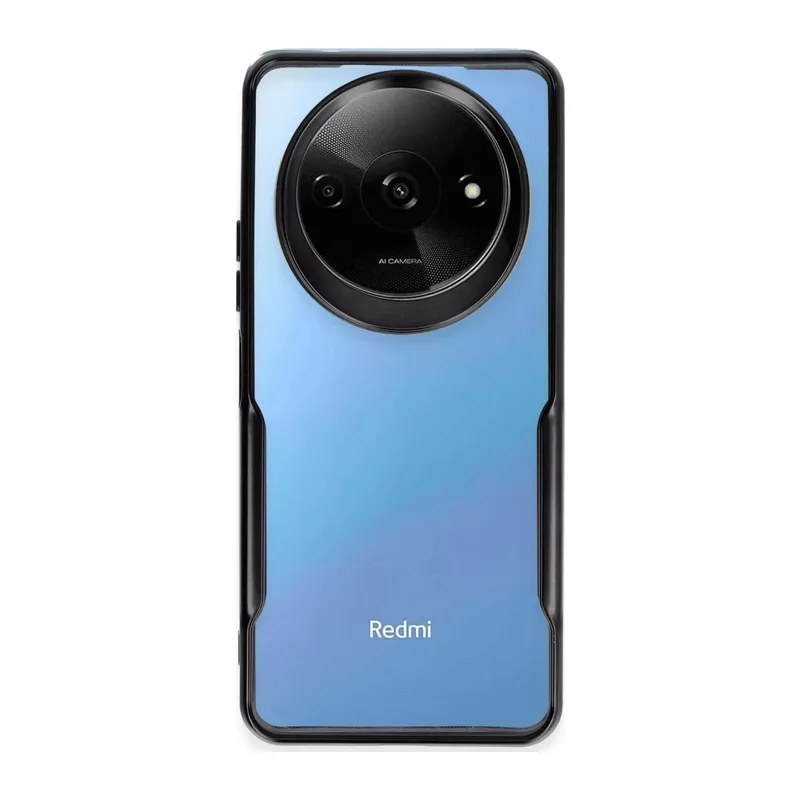 Redmi A3 4G Kılıf Boyi Silikon Kapak - Siyah