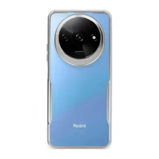 Redmi A3 4G Kılıf Boyi Silikon Kapak - Gümüş