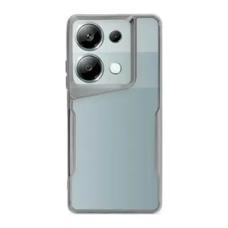 Redmi Note 13 Pro 4G Kılıf Boyi Silikon Kapak - Gümüş