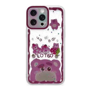 iPhone 14 Pro Max Kılıf Sweet Desenli Silikon Kapak - Pembe