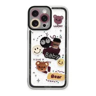 iPhone 14 Pro Max Kılıf Sweet Desenli Silikon Kapak - Sarı