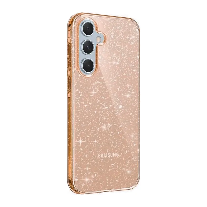 Samsung Galaxy A15 4G Kılıf Glow Kapak - Turuncu