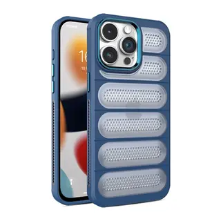 iPhone 14 Pro Kılıf Airmax Silikon Kapak - Lacivert