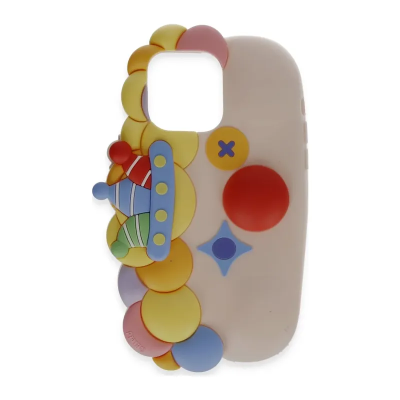 iPhone 15 Pro Kılıf Poky Karakter Silikon Kapak - Desen 7