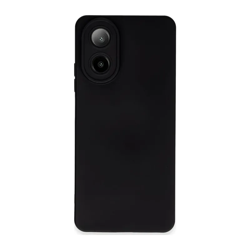 A38 Kılıf Nano içi Kadife Silikon - Siyah