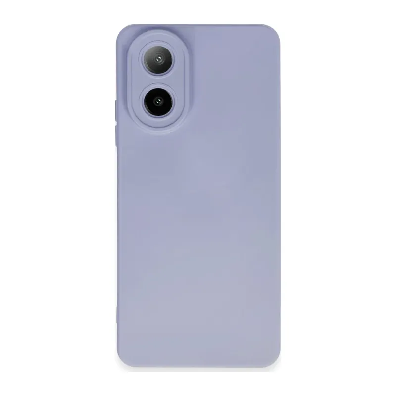 A38 Kılıf Nano içi Kadife Silikon - Lila