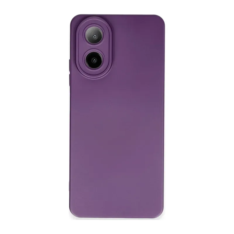 A38 Kılıf Nano içi Kadife Silikon - Mor