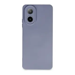 A38 Kılıf Nano içi Kadife Silikon - Gri