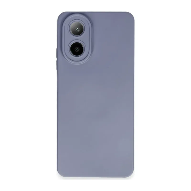A38 Kılıf Nano içi Kadife Silikon - Gri