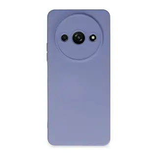 Redmi A3 4G Kılıf Nano içi Kadife Silikon - Lila