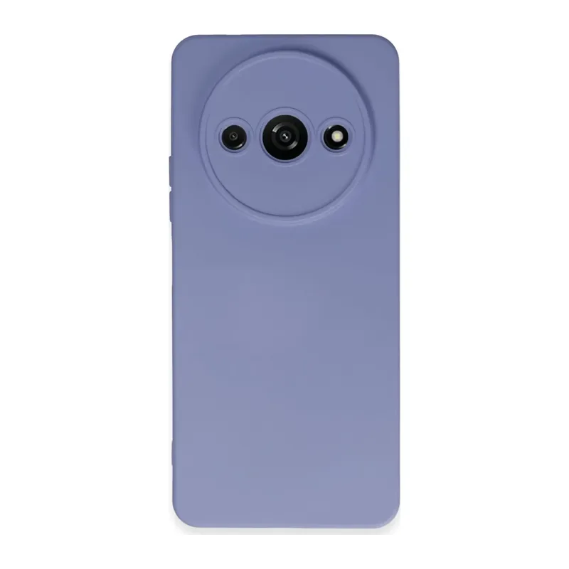 Redmi A3 4G Kılıf Nano içi Kadife Silikon - Lila