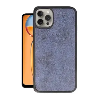 iPhone 14 Pro Kılıf Aras Deri Kapak - Lacivert