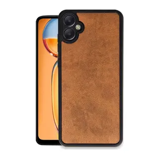 Samsung Galaxy A05 Kılıf Aras Deri Kapak - Taba
