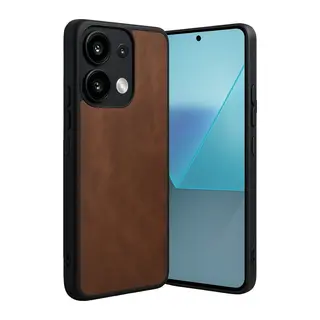 Redmi Note 13 Pro 5G Kılıf Aras Deri Kapak - Taba