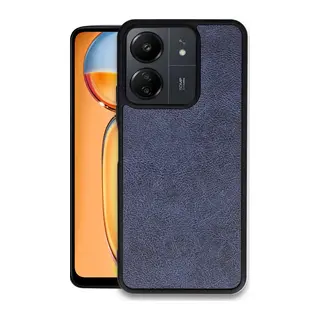 Redmi 13C Kılıf Aras Deri Kapak - Lacivert