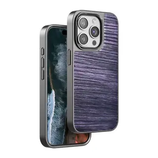 iPhone 14 Pro Max Wave Kapak - Derin Mor