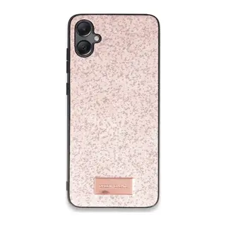 Samsung Galaxy A05 Bright Simli Kapak - Pembe