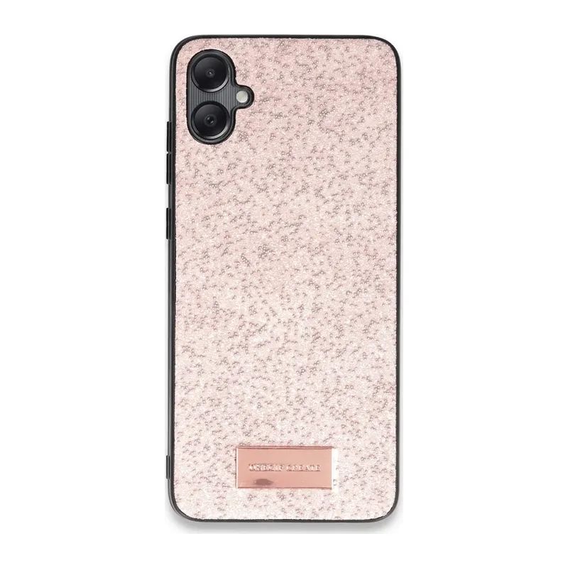 Samsung Galaxy A05 Bright Simli Kapak - Pembe
