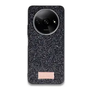Redmi A3 4G Bright Simli Kapak - Siyah