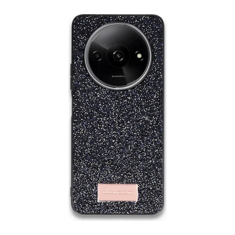 Redmi A3 4G Bright Simli Kapak - Siyah
