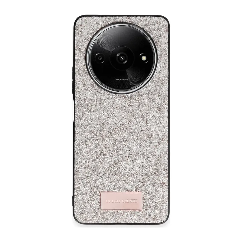 Redmi A3 4G Bright Simli Kapak - Gold