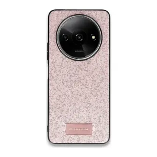 Redmi A3 4G Bright Simli Kapak - Pembe