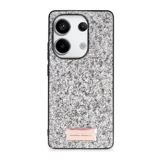 Redmi Note 13 Pro 4G Bright Simli Kapak - Gümüş