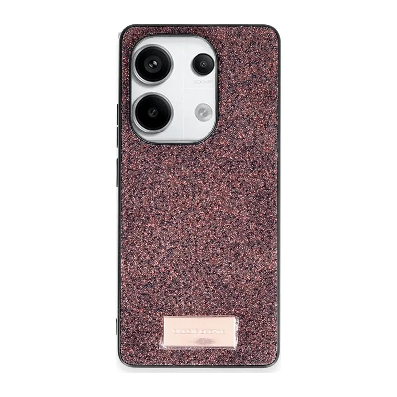Redmi Note 13 Pro 4G Bright Simli Kapak - Derin Mor