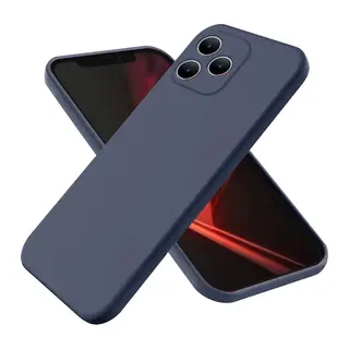 Realme Note 50 4G Kılıf First Silikon - Lacivert