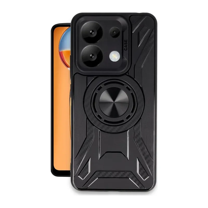 Redmi Note 13 4G Kılıf Lincoln Silikon - Siyah