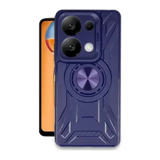 Redmi Note 13 4G Kılıf Lincoln Silikon - Lacivert