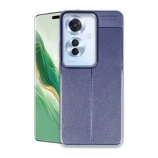 Reno 11F Kılıf Auto Focus Kapak - Lacivert