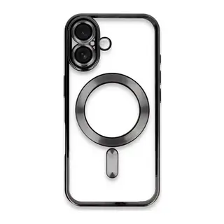 iPhone 16 Kılıf Kross Magneticsafe Kapak - Siyah