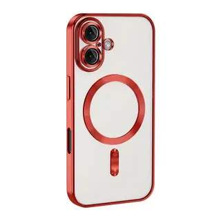 iPhone 16 Kılıf Kross Magneticsafe Kapak - Kırmızı