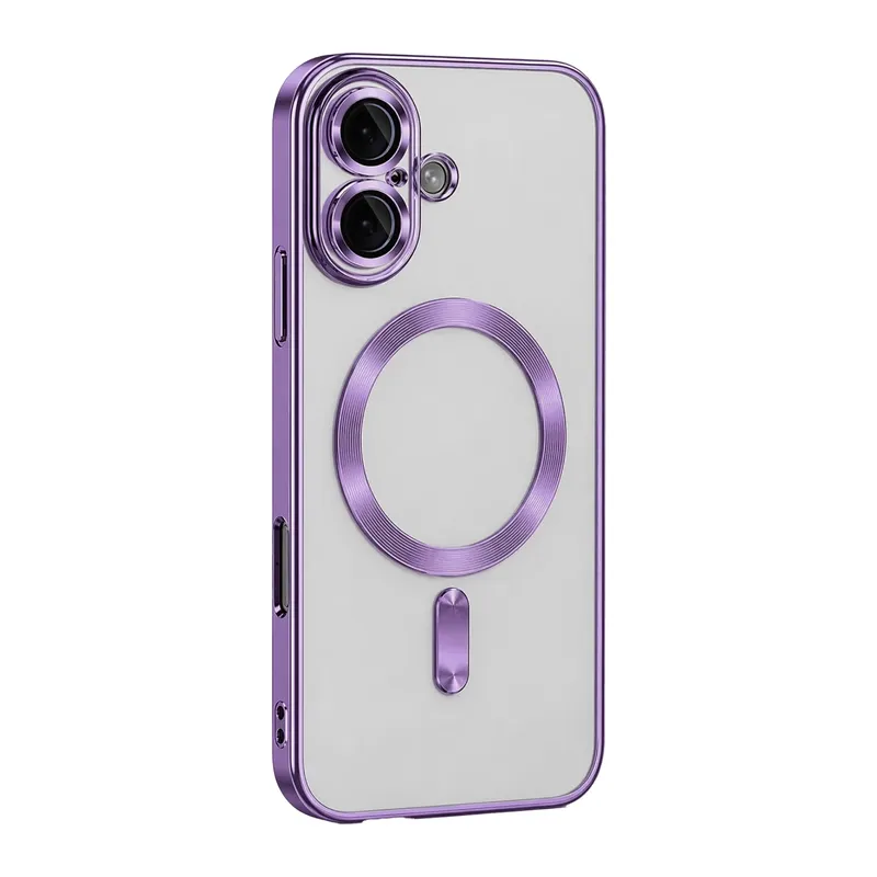 iPhone 16 Kılıf Kross Magneticsafe Kapak - Mor