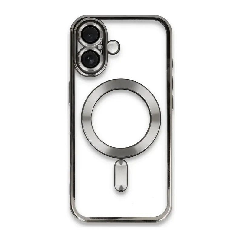 iPhone 16 Kılıf Kross Magneticsafe Kapak - Titan Gri