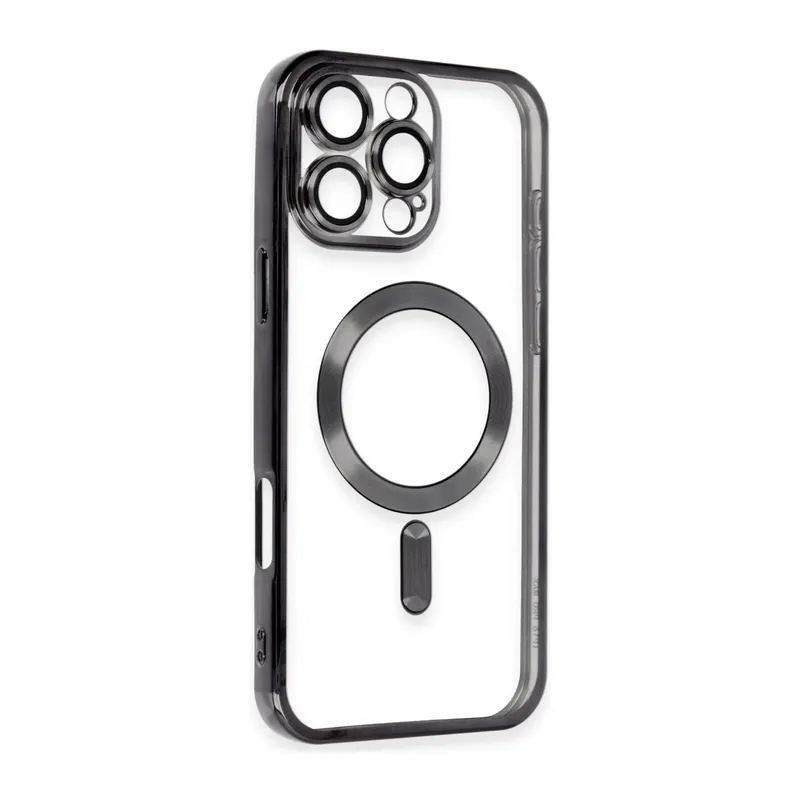 iPhone 16 Pro Max Kılıf Kross Magneticsafe Kapak - Siyah