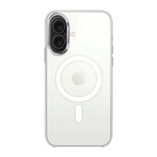 iPhone 16 Plus Kılıf Pc Real Magsafe Kapak - Şeffaf
