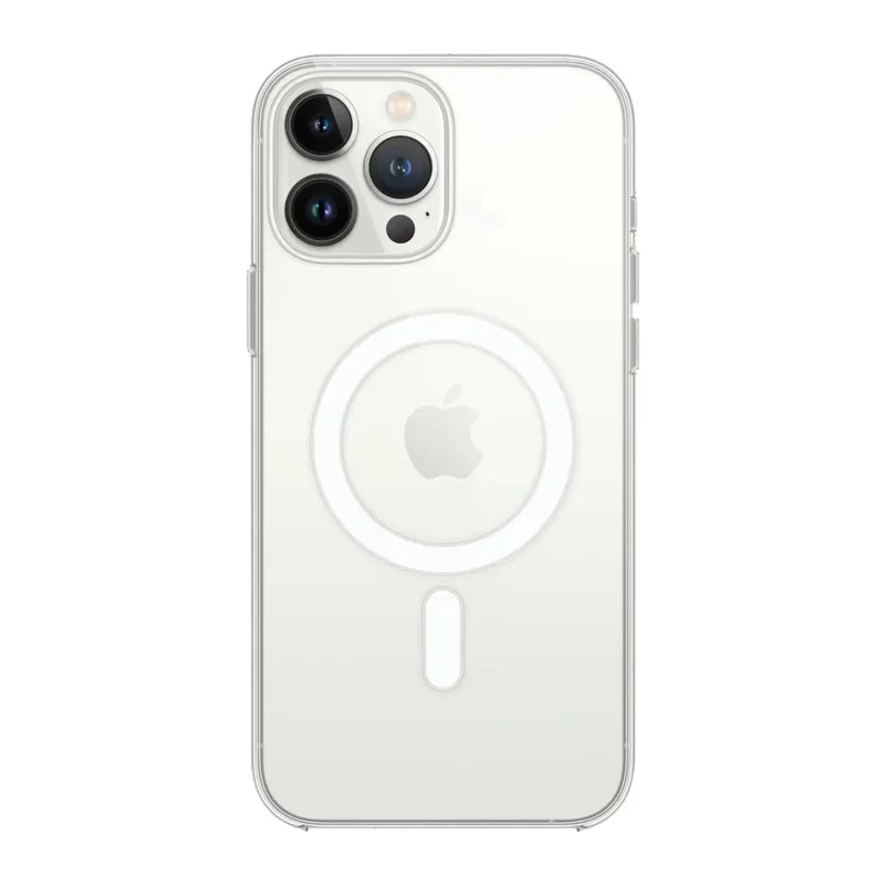 iPhone 16 Pro Max Kılıf Pc Real Magsafe Kapak - Şeffaf
