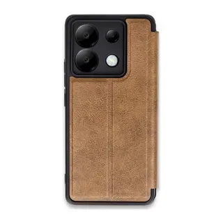 Redmi Note 13 Pro 5G Kılıf Flip Cover - Taba