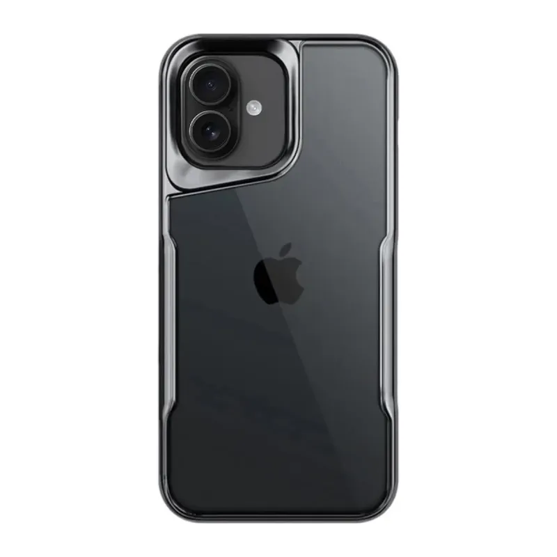 iPhone 16 Kılıf Boyi Silikon Kapak - Titan Gri