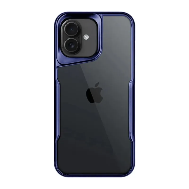 iPhone 16 Plus Kılıf Boyi Silikon Kapak - Lacivert