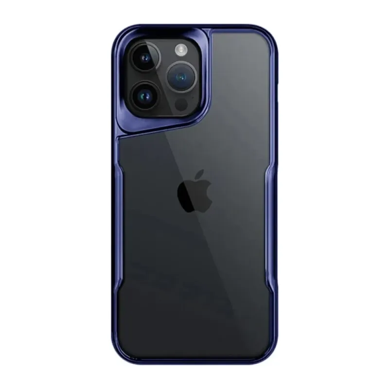 iPhone 16 Pro Kılıf Boyi Silikon Kapak - Lacivert
