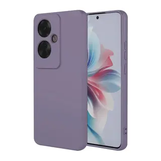 Reno 11F Kılıf First Silikon - Lila