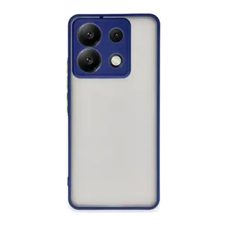 Redmi Note 13 5G Kılıf Montreal Silikon Kapak - Lacivert