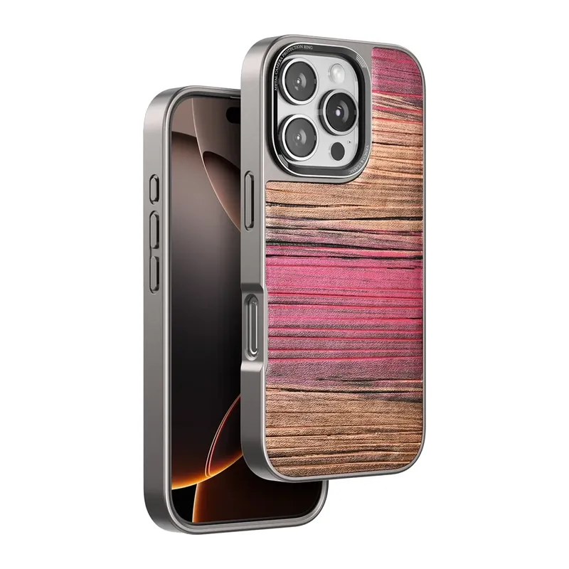 iPhone 16 Pro Max Wave Kapak - Pembe