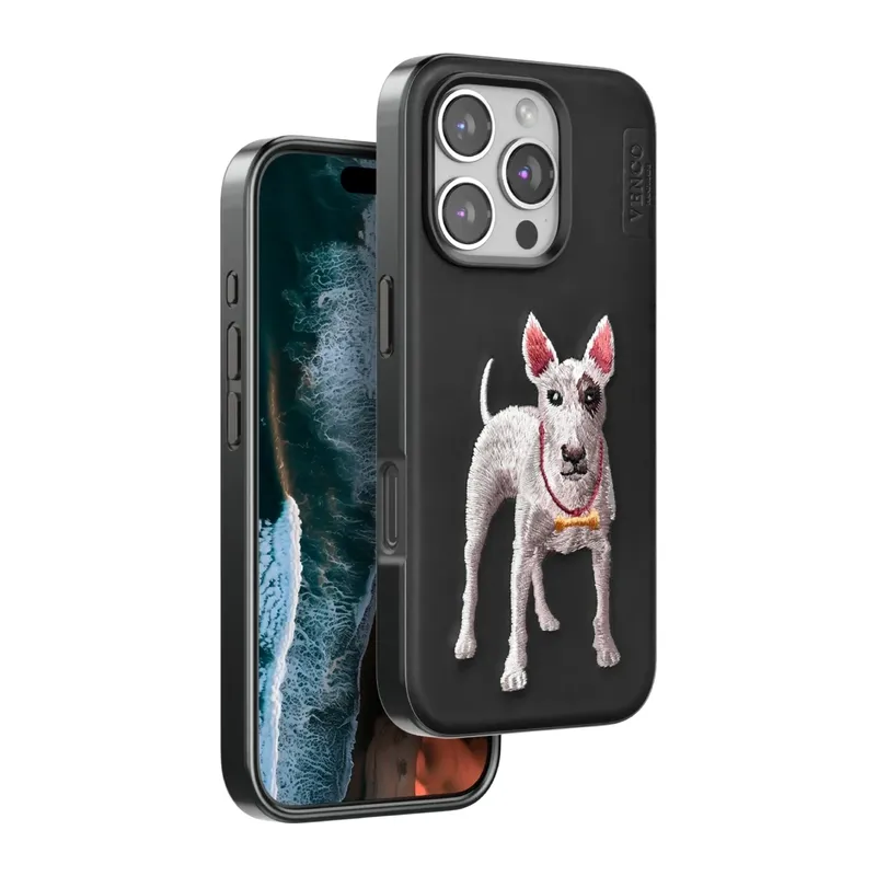 iPhone 16 Pro Perma Desenli Kapak - Siyah
