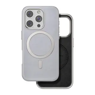 iPhone 16 Pro Puskas Magsafe Kapak - Titan Gri