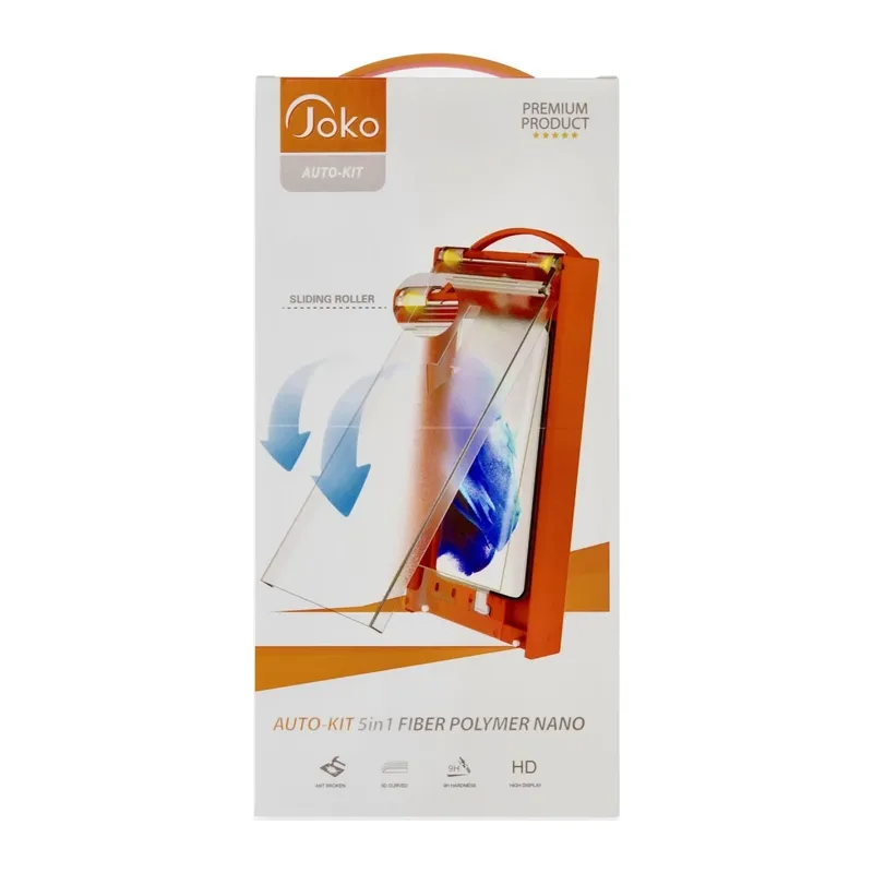 Samsung Galaxy S22 Ultra AutoKit 5in1 Fiber Polymer Nano Ekran Koruyucu
